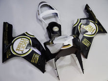 Carica l&#39;immagine nel visualizzatore di Gallery, Black and White Lucky Strike - NINJA ZX-6R 03-04 Fairing Kit