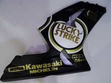 Carica l&#39;immagine nel visualizzatore di Gallery, Black and White Lucky Strike - NINJA ZX-6R 03-04 Fairing Kit