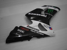 Carica l&#39;immagine nel visualizzatore di Gallery, White and Black Monster - NINJA ZX-6R 03-04 Fairing Kit