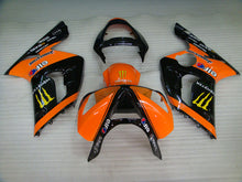 Carica l&#39;immagine nel visualizzatore di Gallery, Orange and Black Monster - NINJA ZX-6R 03-04 Fairing Kit