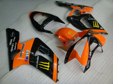 Carica l&#39;immagine nel visualizzatore di Gallery, Orange and Black Monster - NINJA ZX-6R 03-04 Fairing Kit