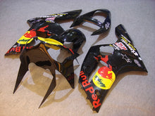 Carica l&#39;immagine nel visualizzatore di Gallery, Black Red Bull - NINJA ZX-6R 03-04 Fairing Kit