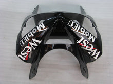 Carica l&#39;immagine nel visualizzatore di Gallery, Black and White West - NINJA ZX-6R 03-04 Fairing Kit