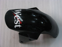 Carica l&#39;immagine nel visualizzatore di Gallery, Black and White West - NINJA ZX-6R 03-04 Fairing Kit