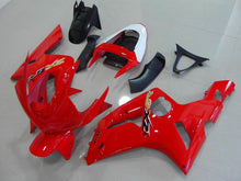 Carica l&#39;immagine nel visualizzatore di Gallery, Red and White Factory Style - NINJA ZX-6R 03-04 Fairing Kit