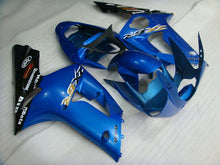 Carica l&#39;immagine nel visualizzatore di Gallery, Blue and Black Factory Style - NINJA ZX-6R 03-04 Fairing Kit