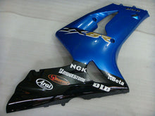 Carica l&#39;immagine nel visualizzatore di Gallery, Blue and Black Factory Style - NINJA ZX-6R 03-04 Fairing Kit