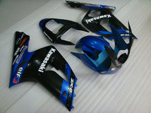 Carica l&#39;immagine nel visualizzatore di Gallery, Blue Black Factory Style - NINJA ZX-6R 03-04 Fairing Kit