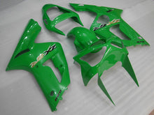 Carica l&#39;immagine nel visualizzatore di Gallery, Gloss Green Factory Style - NINJA ZX-6R 03-04 Fairing Kit