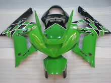 Carica l&#39;immagine nel visualizzatore di Gallery, Green and Black Factory Style - NINJA ZX-6R 03-04 Fairing Kit