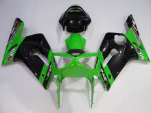 Carica l&#39;immagine nel visualizzatore di Gallery, Black and Green Factory Style - NINJA ZX-6R 03-04 Fairing Kit