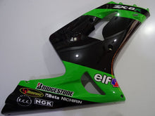 Carica l&#39;immagine nel visualizzatore di Gallery, Black and Green Factory Style - NINJA ZX-6R 03-04 Fairing Kit