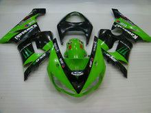 Carica l&#39;immagine nel visualizzatore di Gallery, Green and Black Monster - NINJA ZX-6R 05-06 Fairing Kit