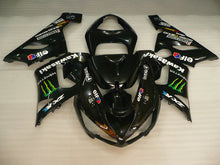 Carica l&#39;immagine nel visualizzatore di Gallery, Black Monster - NINJA ZX-6R 05-06 Fairing Kit