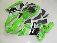 Carica l&#39;immagine nel visualizzatore di Gallery, Green and Black Nakano - NINJA ZX-6R 05-06 Fairing Kit