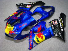 Carica l&#39;immagine nel visualizzatore di Gallery, Blue and Black Red Bull - NINJA ZX-6R 05-06 Fairing Kit