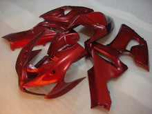 Carica l&#39;immagine nel visualizzatore di Gallery, All Red No decals - NINJA ZX-6R 05-06 Fairing Kit