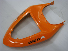 Carica l&#39;immagine nel visualizzatore di Gallery, Orange and Matte Black Factory Style - NINJA ZX-6R 05-06 Fairing Kit