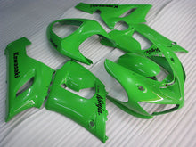 Carica l&#39;immagine nel visualizzatore di Gallery, All Green Factory Style - NINJA ZX-6R 05-06 Fairing Kit