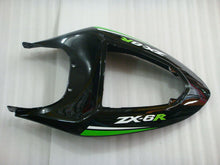 Carica l&#39;immagine nel visualizzatore di Gallery, Green and Black Factory Style - NINJA ZX-6R 05-06 Fairing Kit