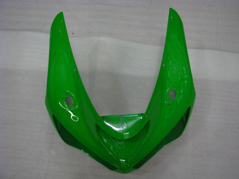 Green and Matte Black Factory Style - NINJA ZX-6R 05-06 Fairing Kit