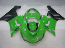 Carica l&#39;immagine nel visualizzatore di Gallery, Green Matte Black Factory Style - NINJA ZX-6R 05-06 Fairing Kit