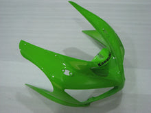 Carica l&#39;immagine nel visualizzatore di Gallery, Green and White Factory Style - NINJA ZX-6R 05-06 Fairing Kit