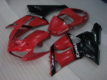 Carica l&#39;immagine nel visualizzatore di Gallery, Red and Black Factory Style - NINJA ZX-6R 05-06 Fairing Kit