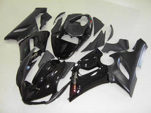 Carica l&#39;immagine nel visualizzatore di Gallery, Black Matte Black Factory Style - NINJA ZX-6R 05-06 Fairing Kit