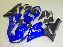 Carica l&#39;immagine nel visualizzatore di Gallery, Blue and Matte Black Factory Style - NINJA ZX-6R 05-06 Fairing Kit