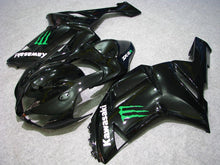 Carica l&#39;immagine nel visualizzatore di Gallery, Black Monster - NINJA ZX-6R 07-08 Fairing Kit