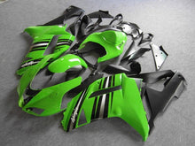 Carica l&#39;immagine nel visualizzatore di Gallery, Green and Black Factory Style - NINJA ZX-6R 07-08 Fairing Kit