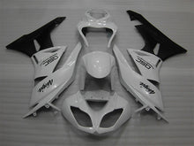 Carica l&#39;immagine nel visualizzatore di Gallery, White and Matte Black Factory Style - NINJA ZX-6R 09-12 Fairing Kit