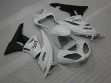 Carica l&#39;immagine nel visualizzatore di Gallery, White and Matte Black Factory Style - NINJA ZX-6R 09-12 Fairing Kit