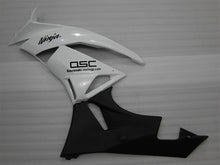 Carica l&#39;immagine nel visualizzatore di Gallery, White and Matte Black Factory Style - NINJA ZX-6R 09-12 Fairing Kit