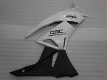 Carica l&#39;immagine nel visualizzatore di Gallery, White and Matte Black Factory Style - NINJA ZX-6R 09-12 Fairing Kit