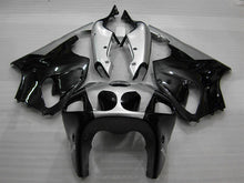 Carica l&#39;immagine nel visualizzatore di Gallery, Silver and Black Factory Style - NINJA ZX-7R 96-03 Fairing Kit