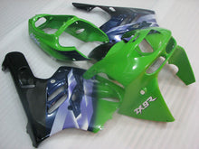 Carica l&#39;immagine nel visualizzatore di Gallery, Green and Black Blue Factory Style - NINJA ZX-9R 94-97 Fairing Kit