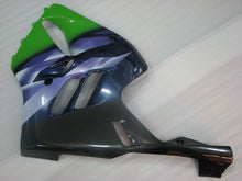 Carica l&#39;immagine nel visualizzatore di Gallery, Green and Black Blue Factory Style - NINJA ZX-9R 94-97 Fairing Kit