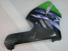 Carica l&#39;immagine nel visualizzatore di Gallery, Green and Black Blue Factory Style - NINJA ZX-9R 94-97 Fairing Kit
