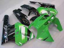 Carica l&#39;immagine nel visualizzatore di Gallery, Green and Black Factory Style - NINJA ZX-9R 94-97 Fairing Kit