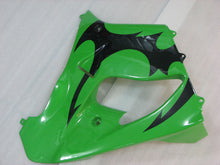 Carica l&#39;immagine nel visualizzatore di Gallery, Green with Black Flame - NINJA ZX-9R 98-99 Fairing Kit