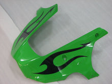 Carica l&#39;immagine nel visualizzatore di Gallery, Green with Black Flame - NINJA ZX-9R 98-99 Fairing Kit