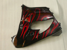 Carica l&#39;immagine nel visualizzatore di Gallery, Black and Red Flame - NINJA ZX-9R 98-99 Fairing Kit