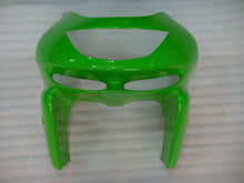 Carica l&#39;immagine nel visualizzatore di Gallery, Green and Black White Factory Style - NINJA ZX-9R 98-99 Fairing Kit