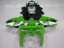 Carica l&#39;immagine nel visualizzatore di Gallery, Green Black and White Factory Style - NINJA ZX-9R 98-99 Fairing Kit