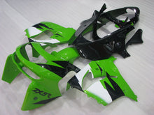 Carica l&#39;immagine nel visualizzatore di Gallery, Green Black and White Factory Style - NINJA ZX-9R 98-99 Fairing Kit