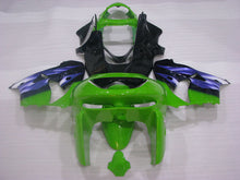 Carica l&#39;immagine nel visualizzatore di Gallery, Green and Black Blue Factory Style - NINJA ZX-9R 98-99 Fairing Kit
