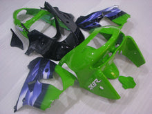 Carica l&#39;immagine nel visualizzatore di Gallery, Green and Black Blue Factory Style - NINJA ZX-9R 98-99 Fairing Kit