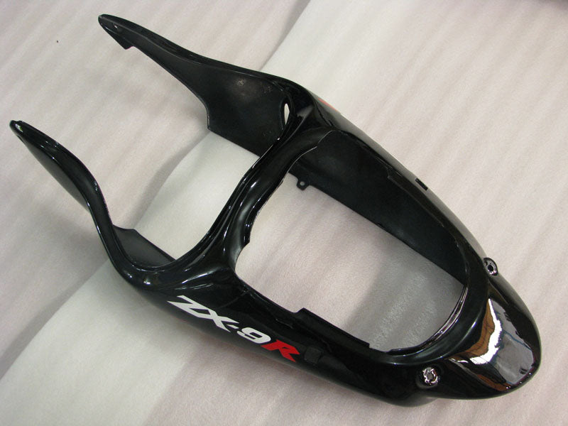 Black with Red Flame - NINJA ZX-9R 00-01 Fairing Kit